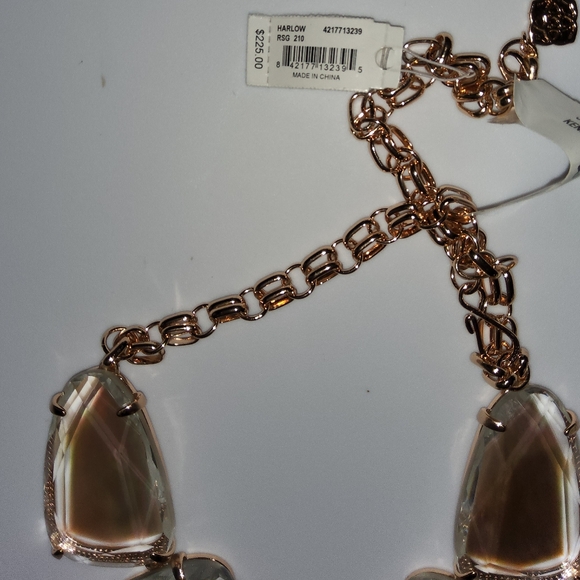 Kendra Scott Harlow Gold Geometric Necklace - Picture 3 of 3